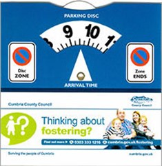 On-street parking and disc zones