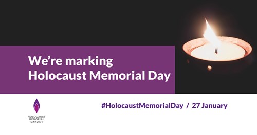 Holocaust Memorial Day Banner